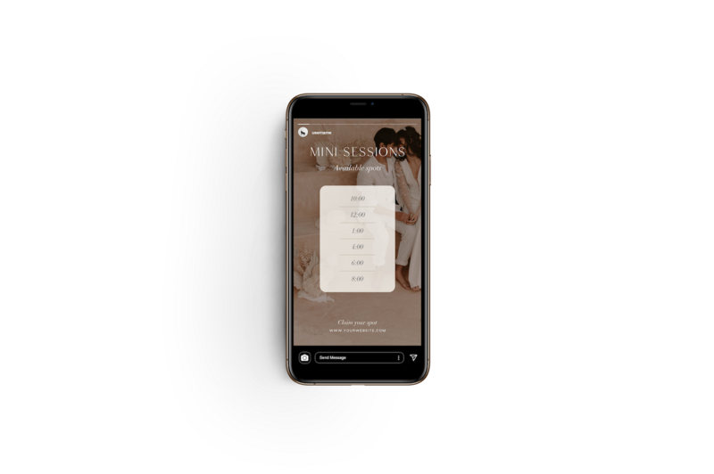 Elegant Instagram story templates Olive Oak 4