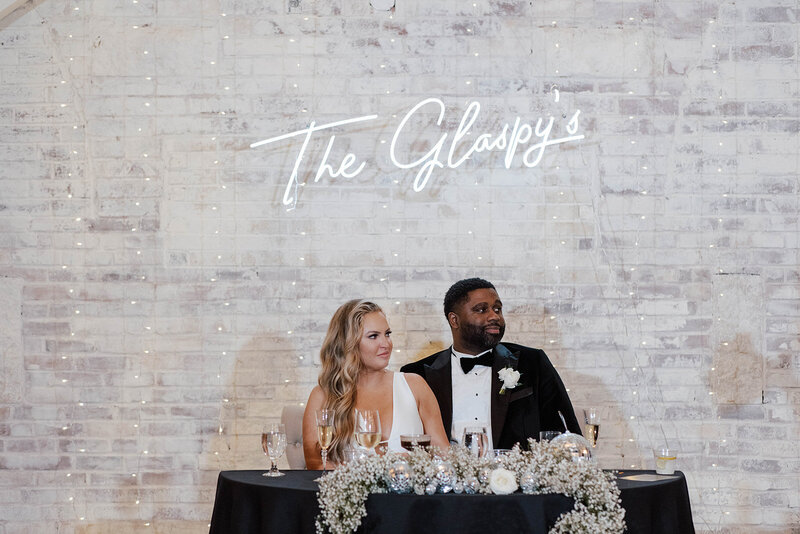 event space in St. Louis with exposed white brick walls