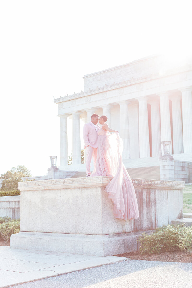 Lincoln Memorial engagement