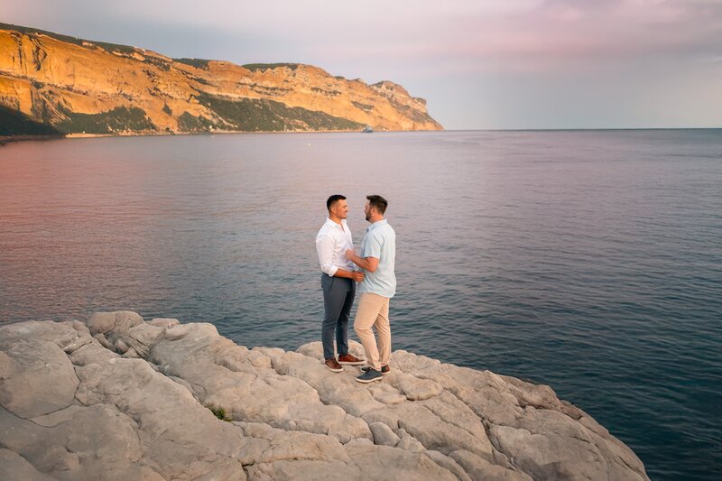 Cassis Proposal Photoshoot Provence Photographer