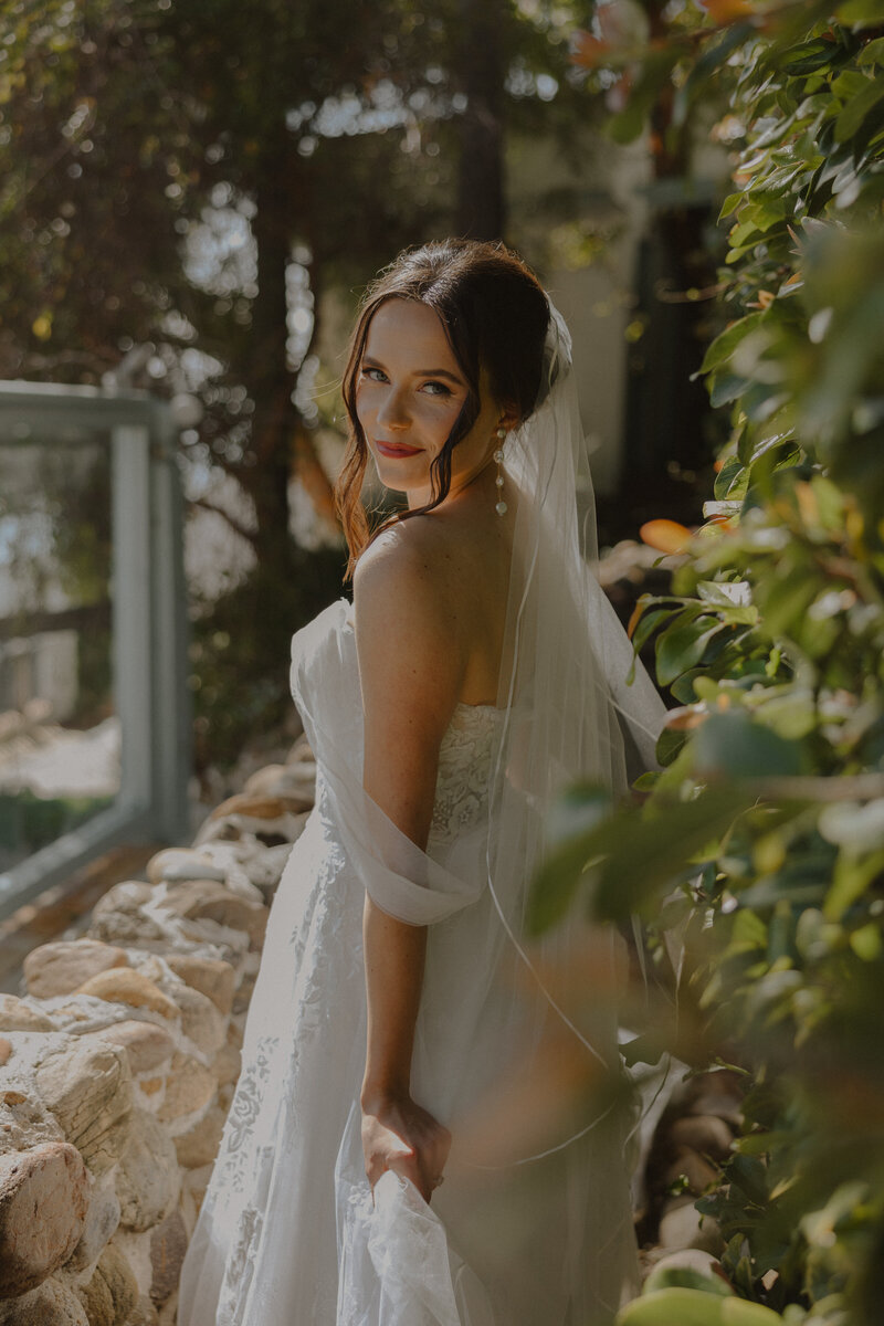 bridal portrait