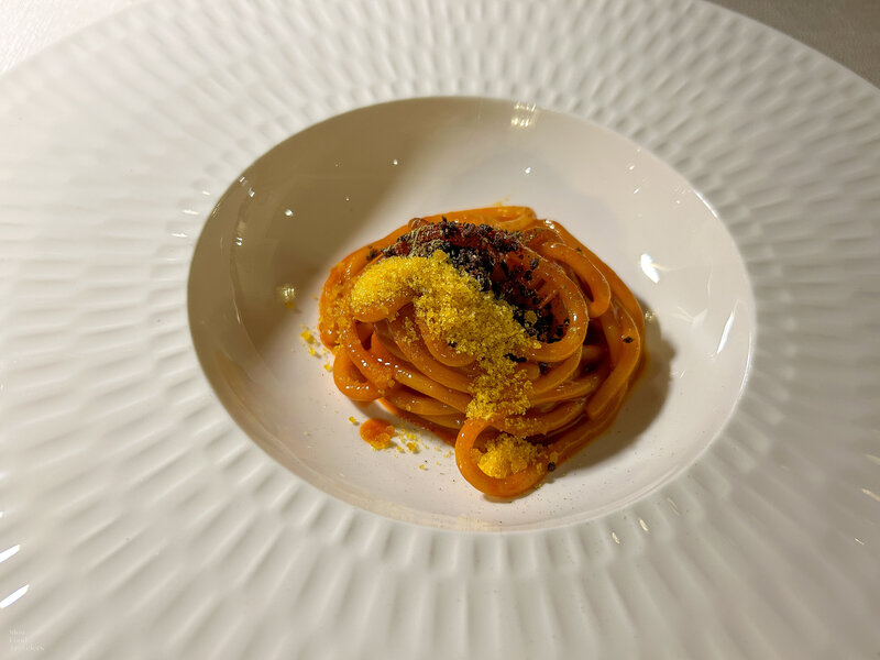 Pasta at Ristorante Alexander in Ravenna, Italy