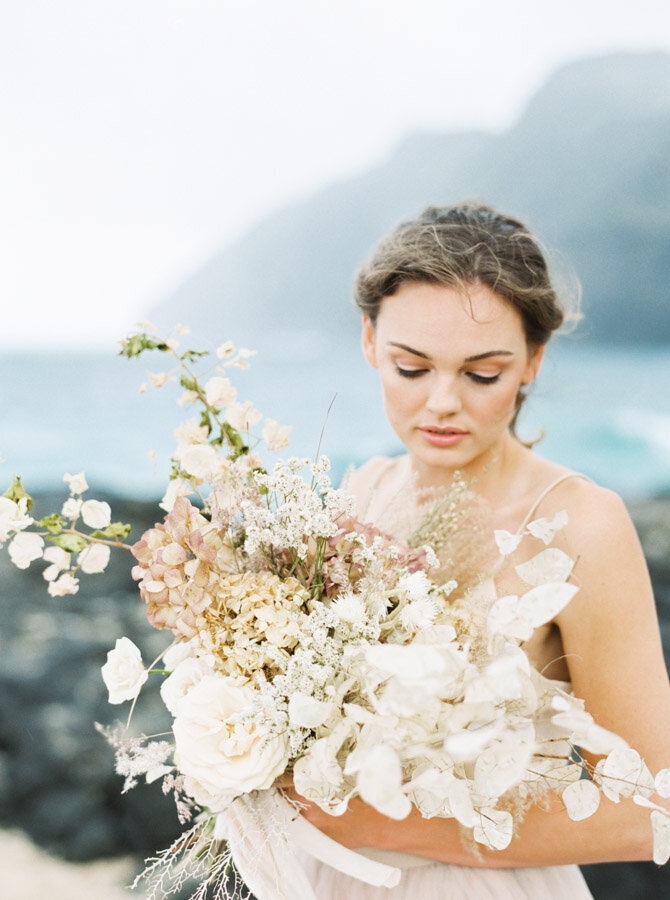 00044- Fine Art Film Hawaii Destination Elopement Wedding Photographer Sheri McMahon