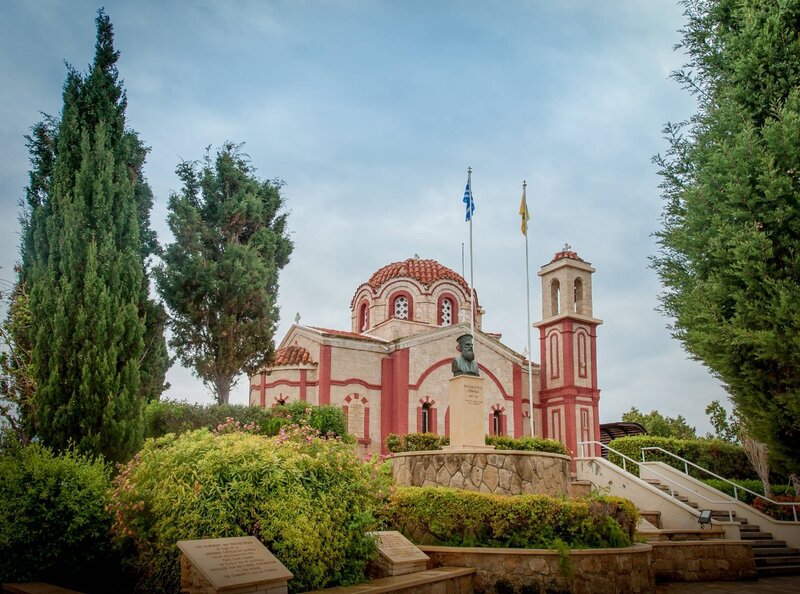 St Georges Chapel in Paphos, the location for our wedding