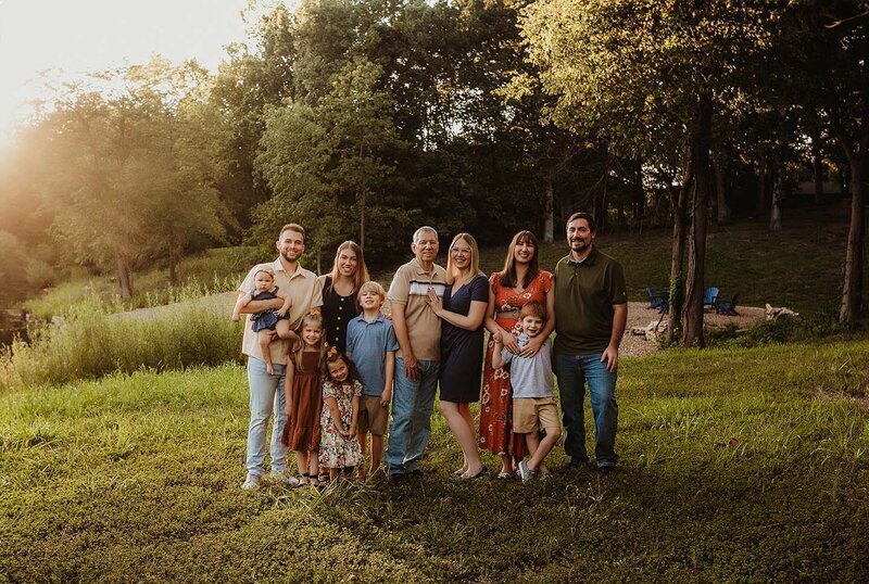 Laura King, Houston Photographer with Family