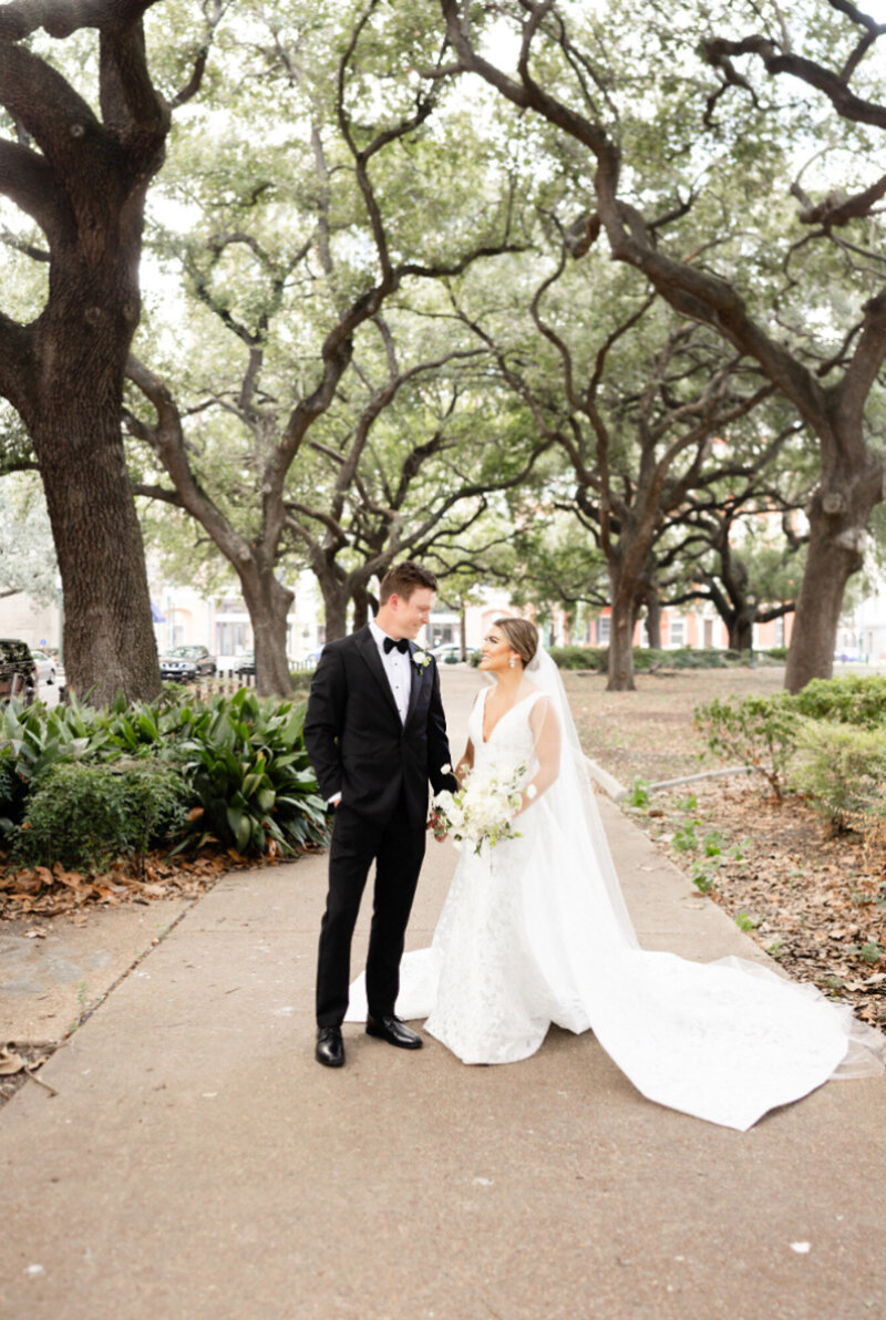 Renee and Brock's luxury il Mercato Wedding in New Orleans