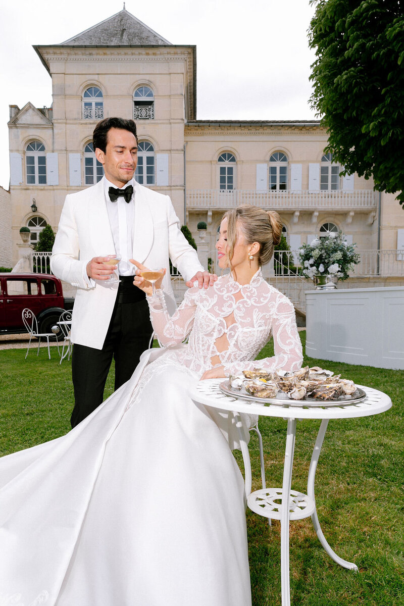 Chateau wedding in Southern France