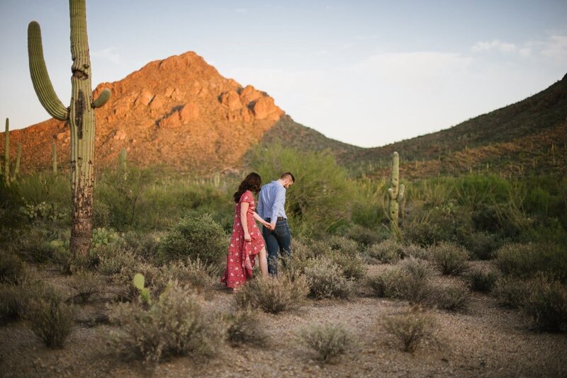 Tucson engagement session by Tucson engagement photographer, Meredith Amadee Photography
