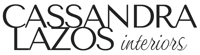 Cassandra Lazos Interiors Logo in Black