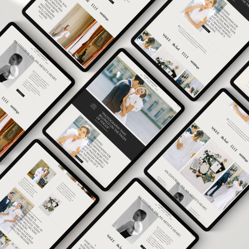 Chamomile tiled mockup