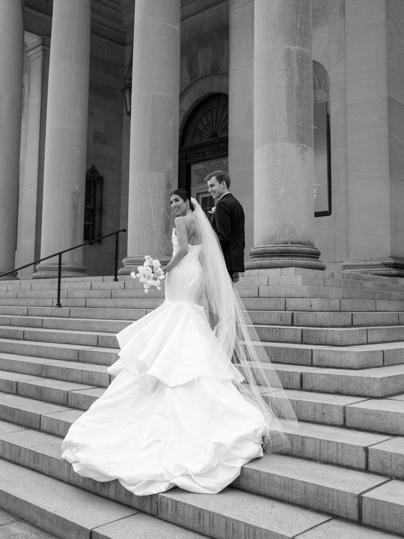 Whimsical and Intimate bride and groom portraits at Beacon Hill Virginia