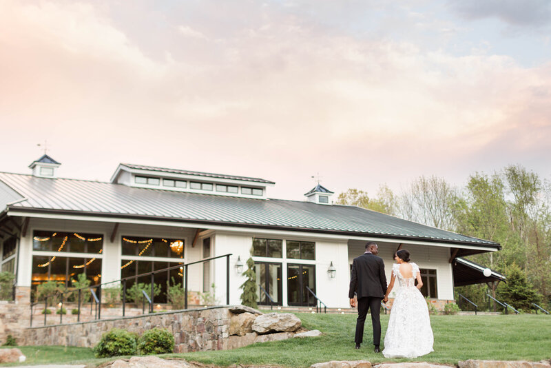 reception table at edgewater seattle wedding