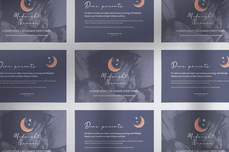 Midnight Nannies Postcard