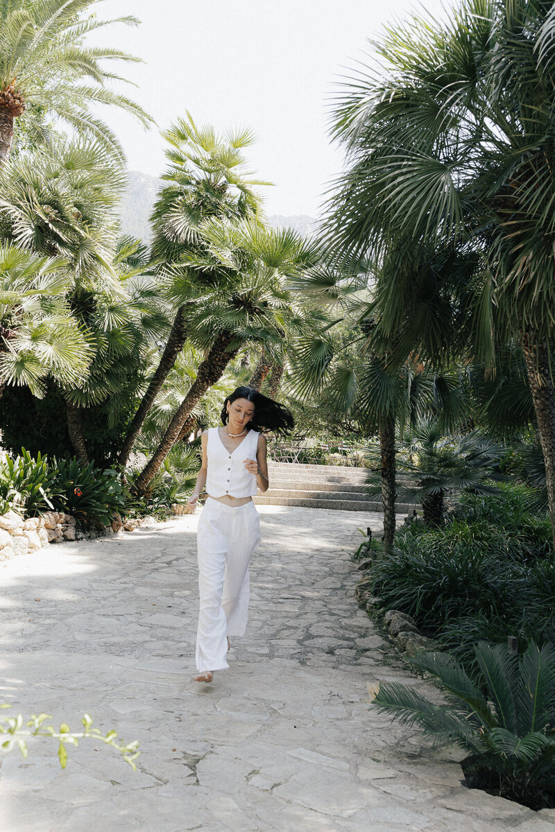 Aesthetic Garden Portrait