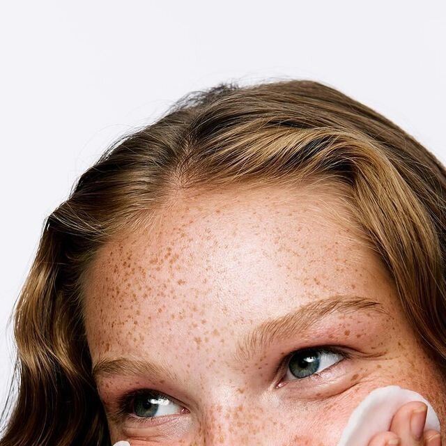 Smiling woman’s face close-up used in beauty and wellness PR content by SA Communications