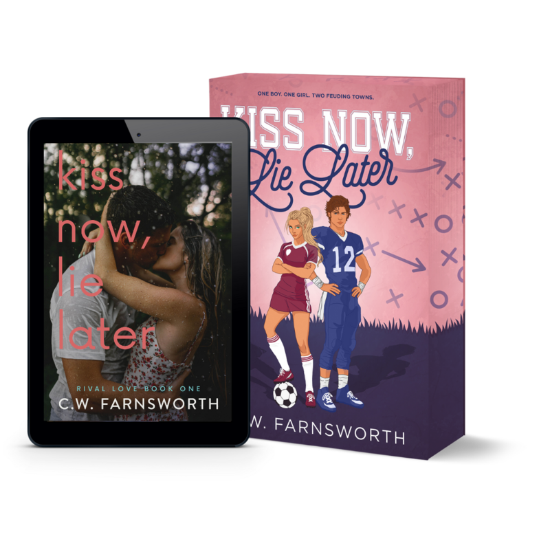 An enemies-to-lovers sports romance book.