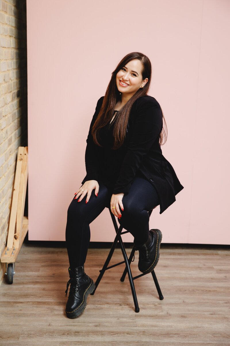 Headshot of Paola from the Artists Collective