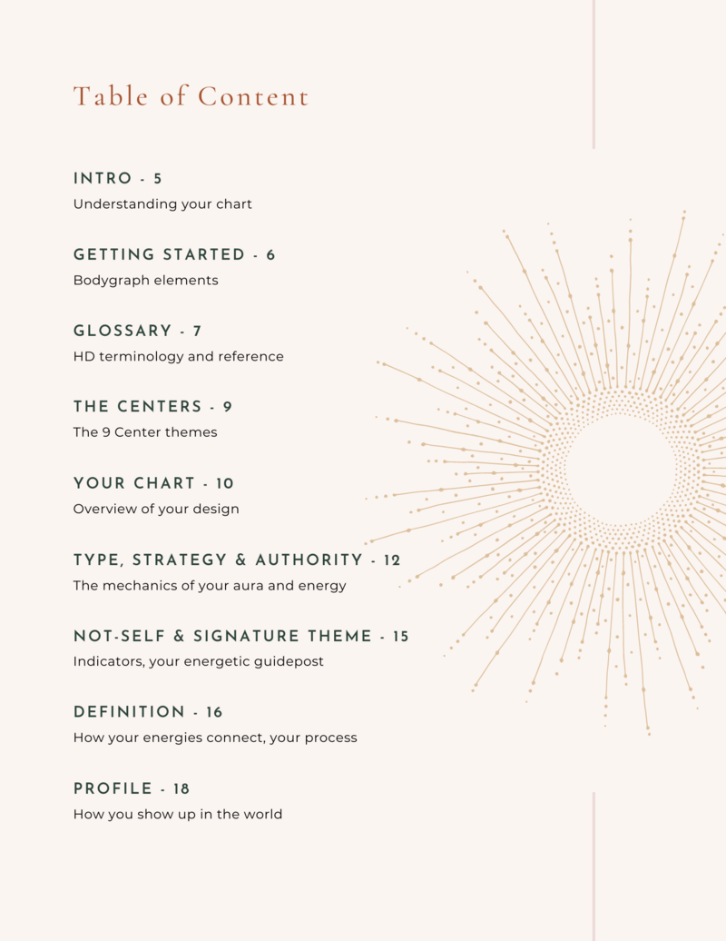 HD Guide_TOC - 1 Page