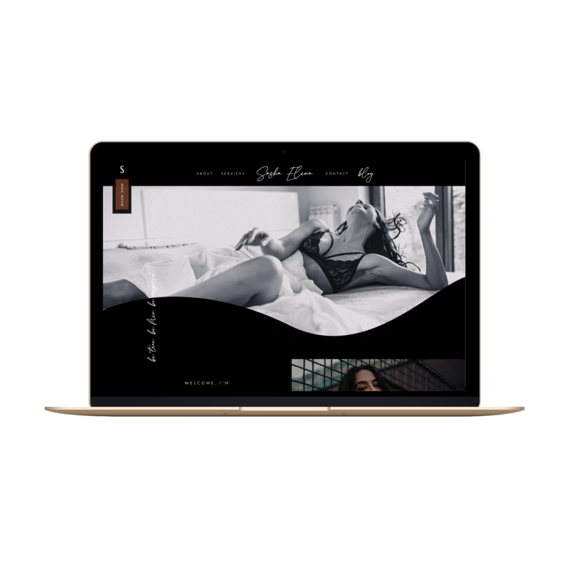 Gorgeous Showit Website Template for Photographers and Coaches, Squarespace template for photographers and coaches, DIY Showit Website Templates, Anastasia Gentry, Anastasia's Templates