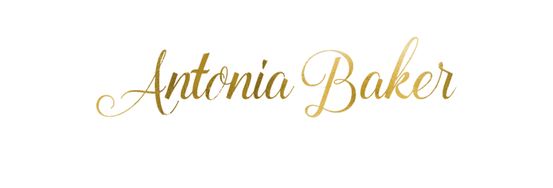 Antonia Baker Experience Logo Name - Landscape Background