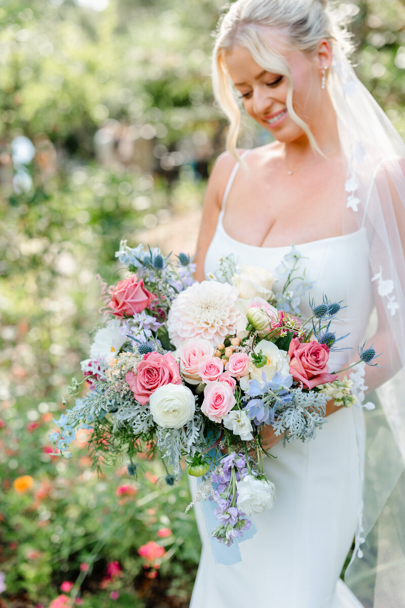 Spring SF Bride in Napa Valley California Wedding