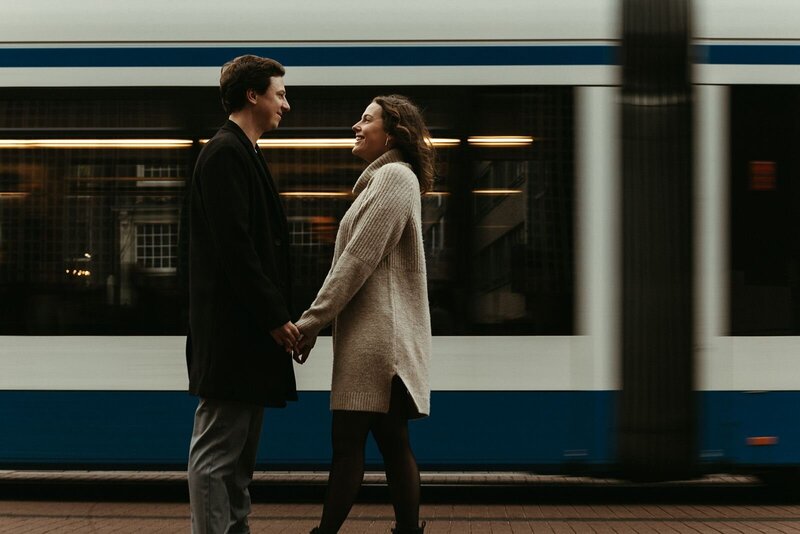 Get framed photography Loveshoot couple Utrecht Amersterdam engagement wedding pre weddingshoot