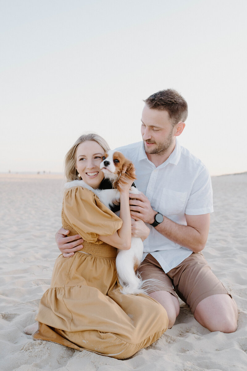Taylor and Matt - Redhead Beach Engagement Shoot - Sweet Valencia Photography-85