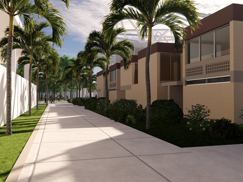 Sweet Sparkman Architecture New College Pei Dorms Landscape 2