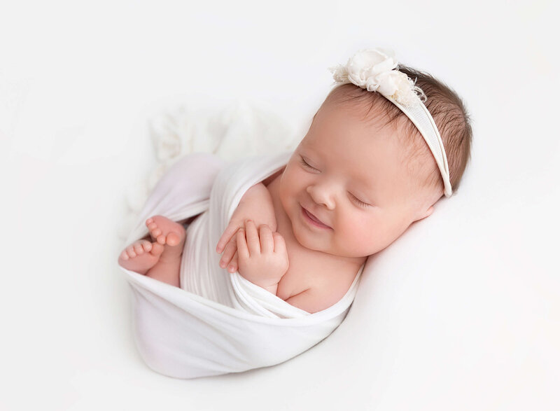NYC, Queens Newborn Photographer captures baby girl for fine art Baby Photography 
