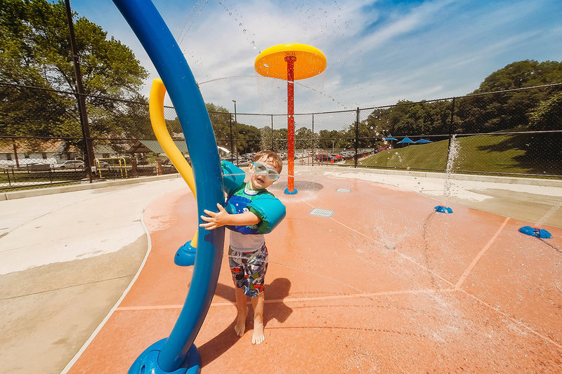 Child-at-splash-park