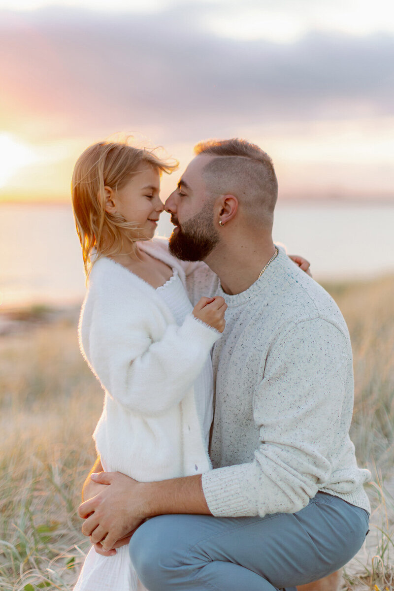 Dad and daughter photo session