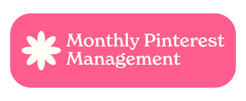Monthly Pinterest Management Banner