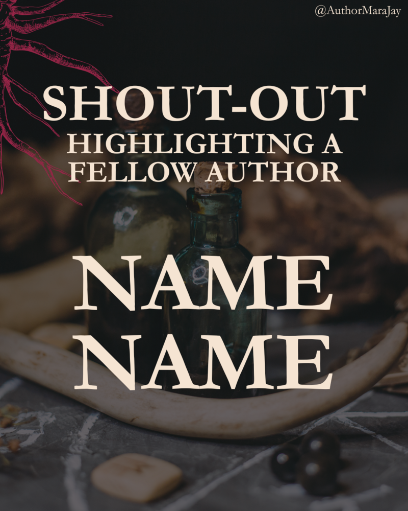 Shout out Highlight fellow author