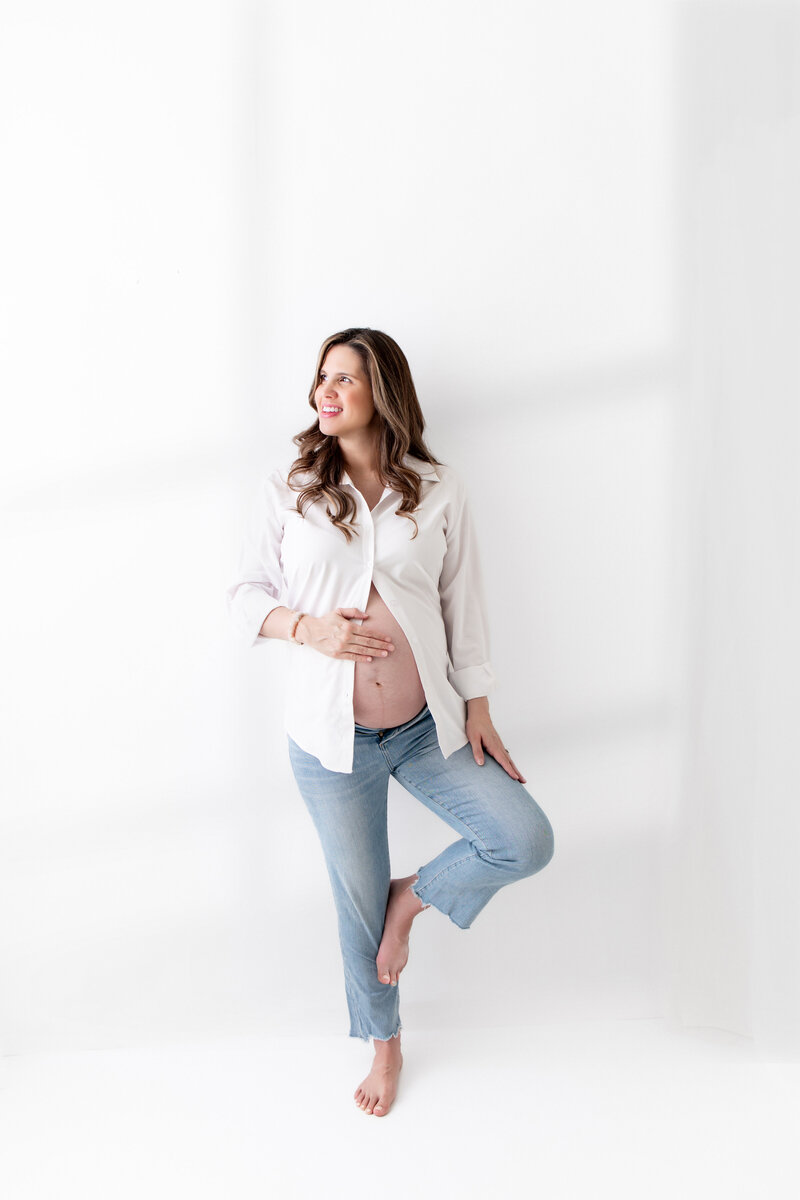 DFW Maternity Studio photography
