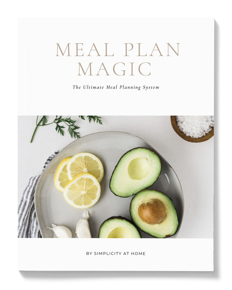 A meal planning guide to save time and money with just 20 minutes of meal planning per week.