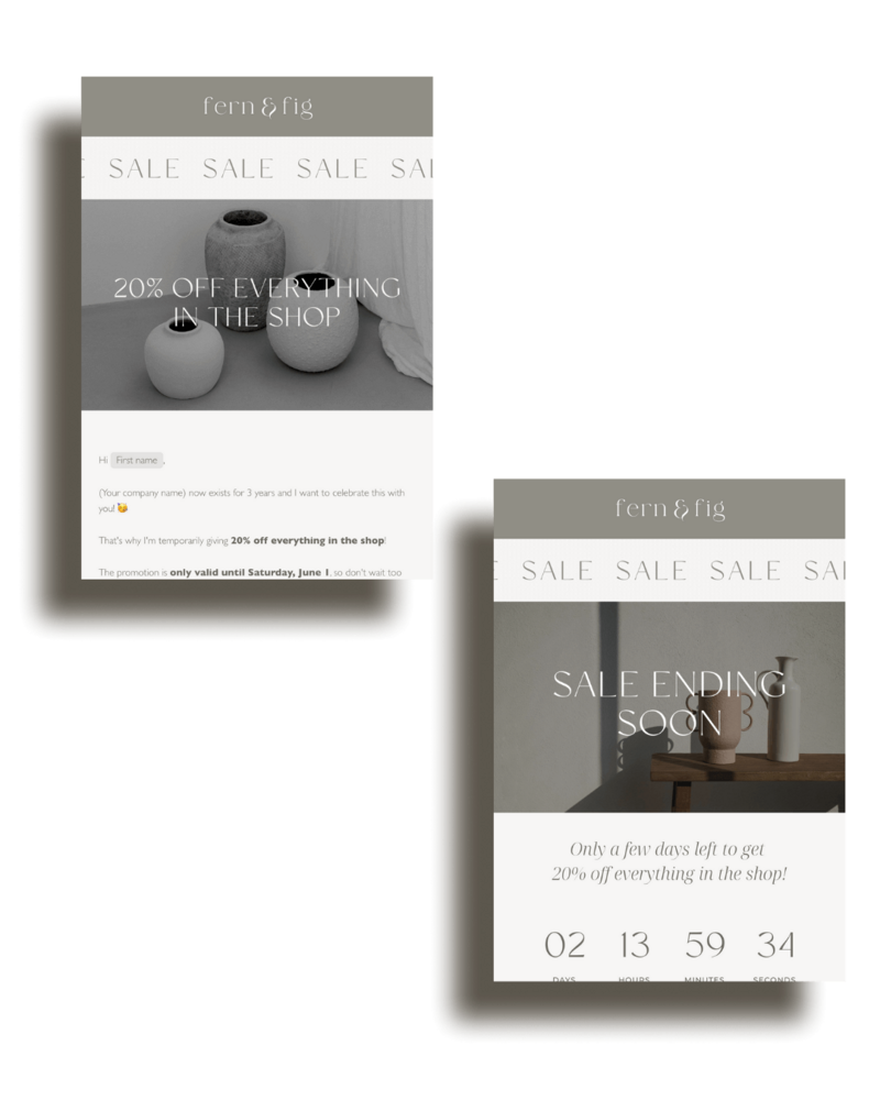 Flodesk email templates 2