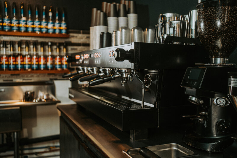 Rustic Payne, Ohio coffee lounge space