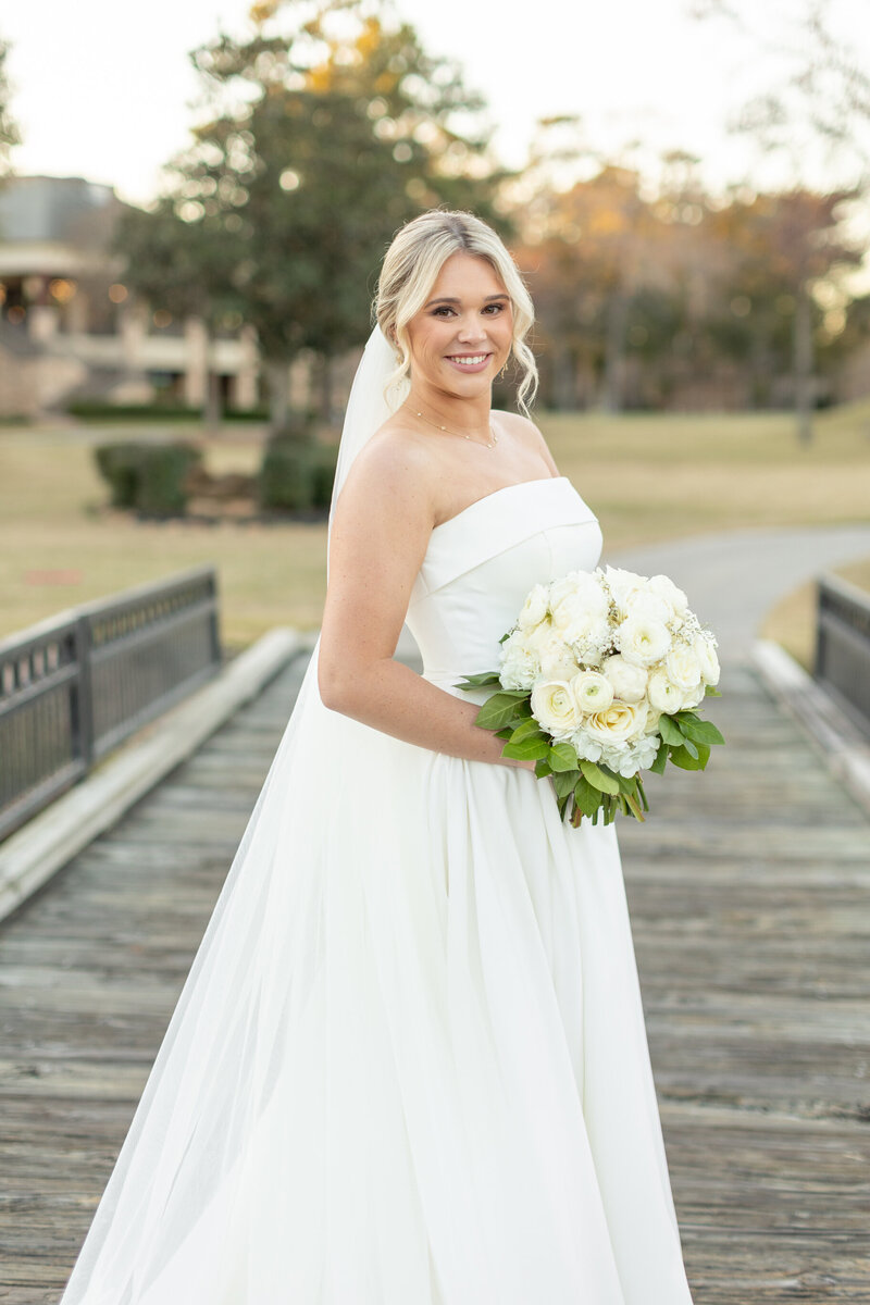 Winter Wedding at The Woodlands Country Club -27