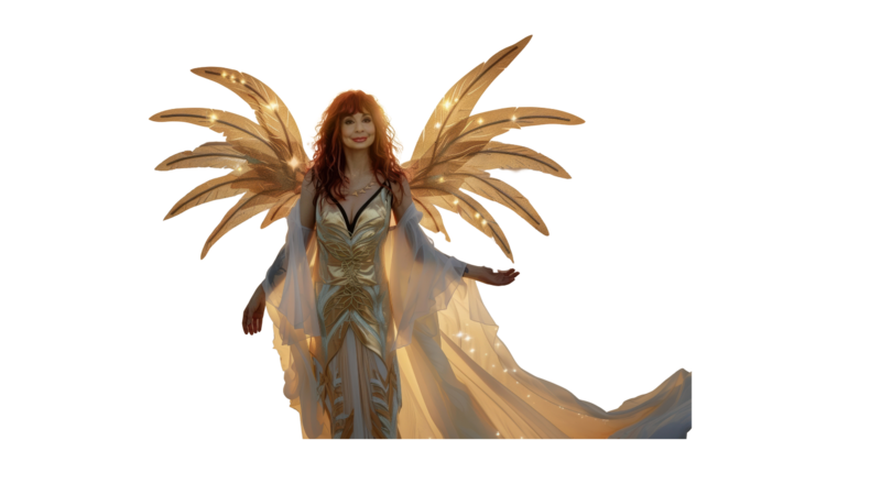Divine Branded Character Image for Goddess Star Template