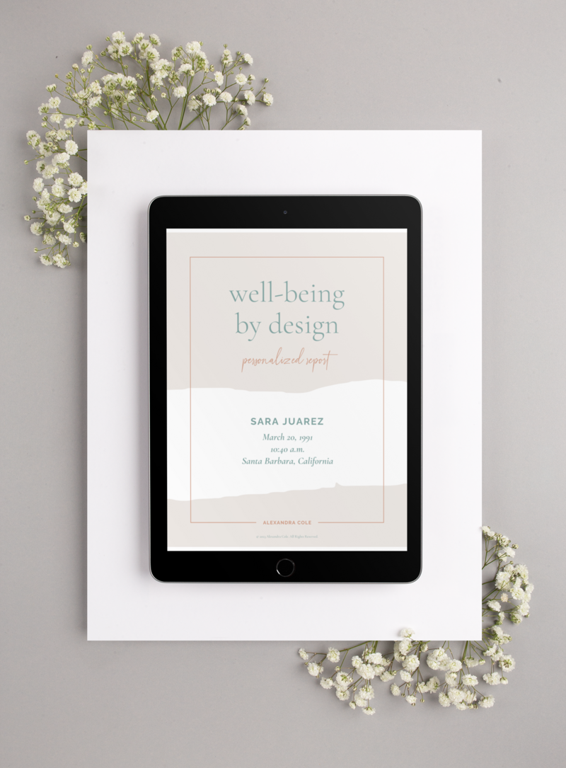 ipad-mockup-lying-over-a-blank-cardboard-bordered-by-flowers-22543