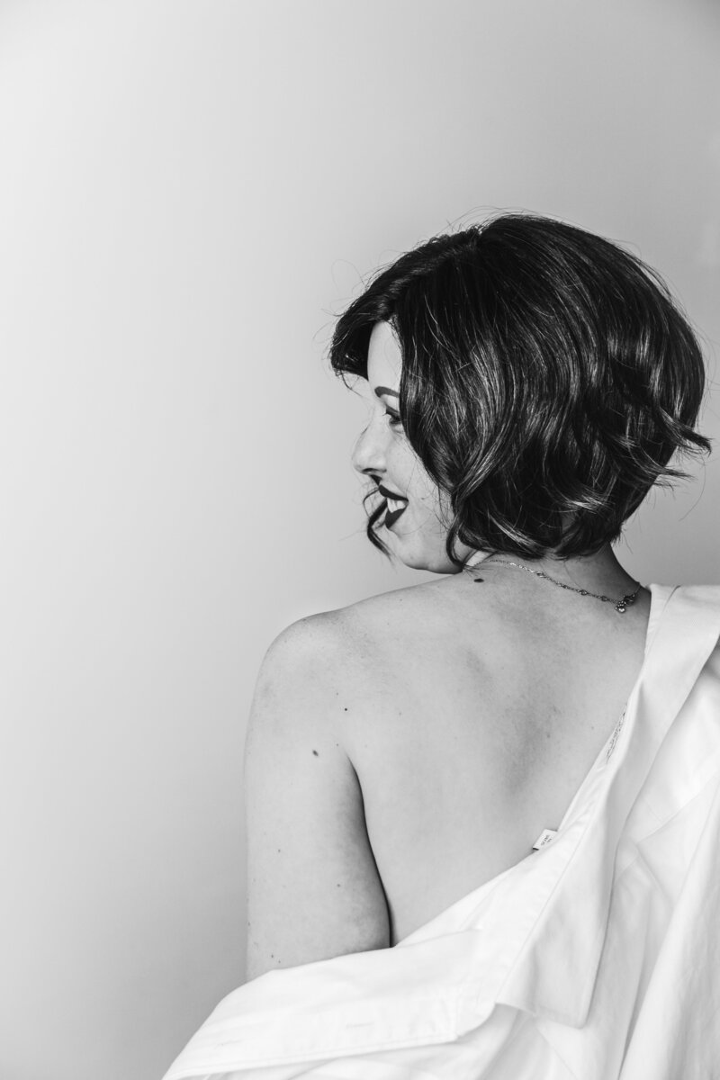 Boudoir photoshoot in Montana