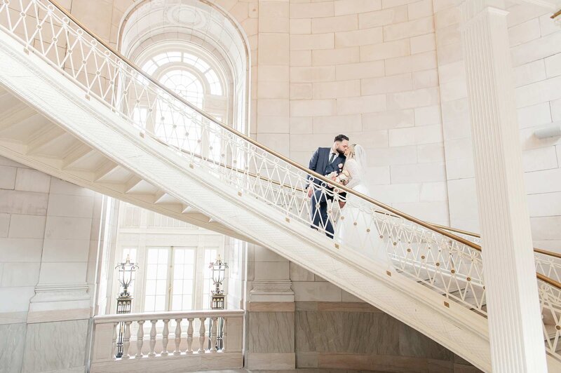 Luxury NYC Courthouse Wedding Photos