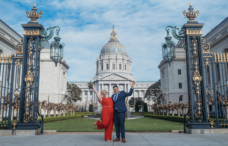 Eliza and Maryan Married at San Francisco City Hall