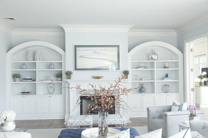 The portfolio page for a DLT Interiors project, Long Island.