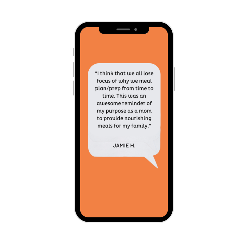 phone with testimonials for its tradish