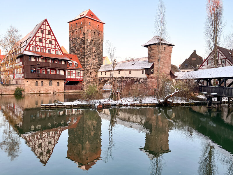 Nuremberg Germany Pegnitz 