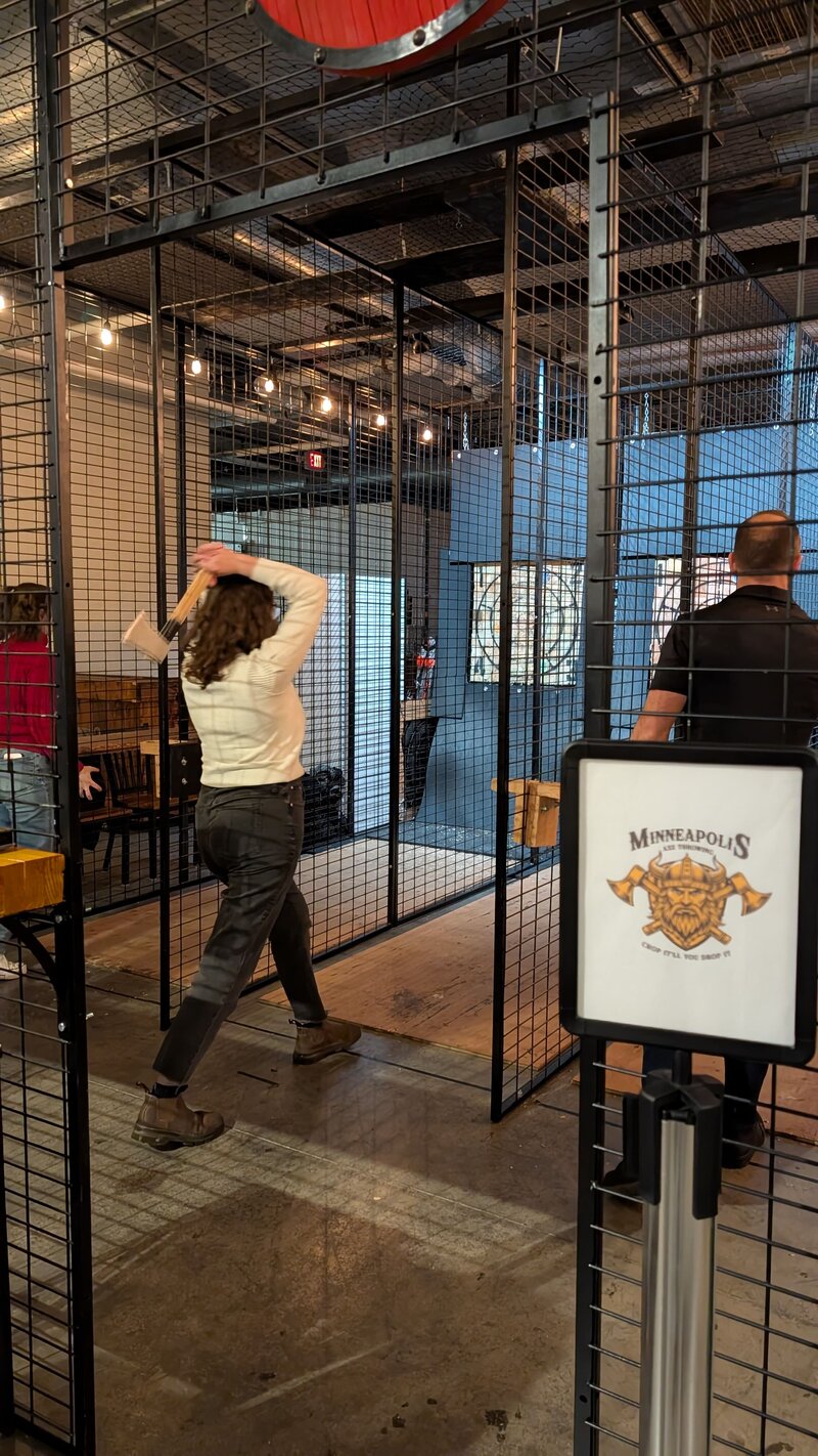 Brewery Event Space Minneapolis Loring Park with Minneapolis Axe Throwing and Event Perks to Customize Your Event