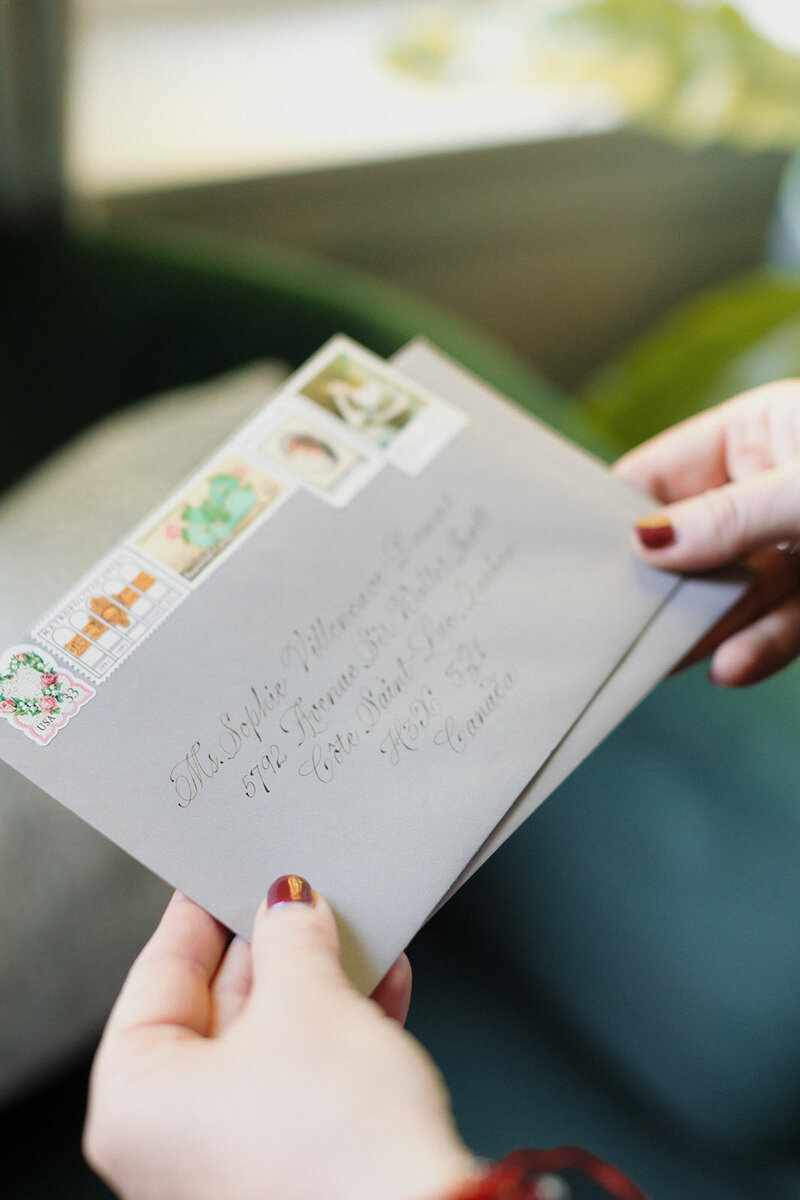 Calligraphy Envelope Addressing