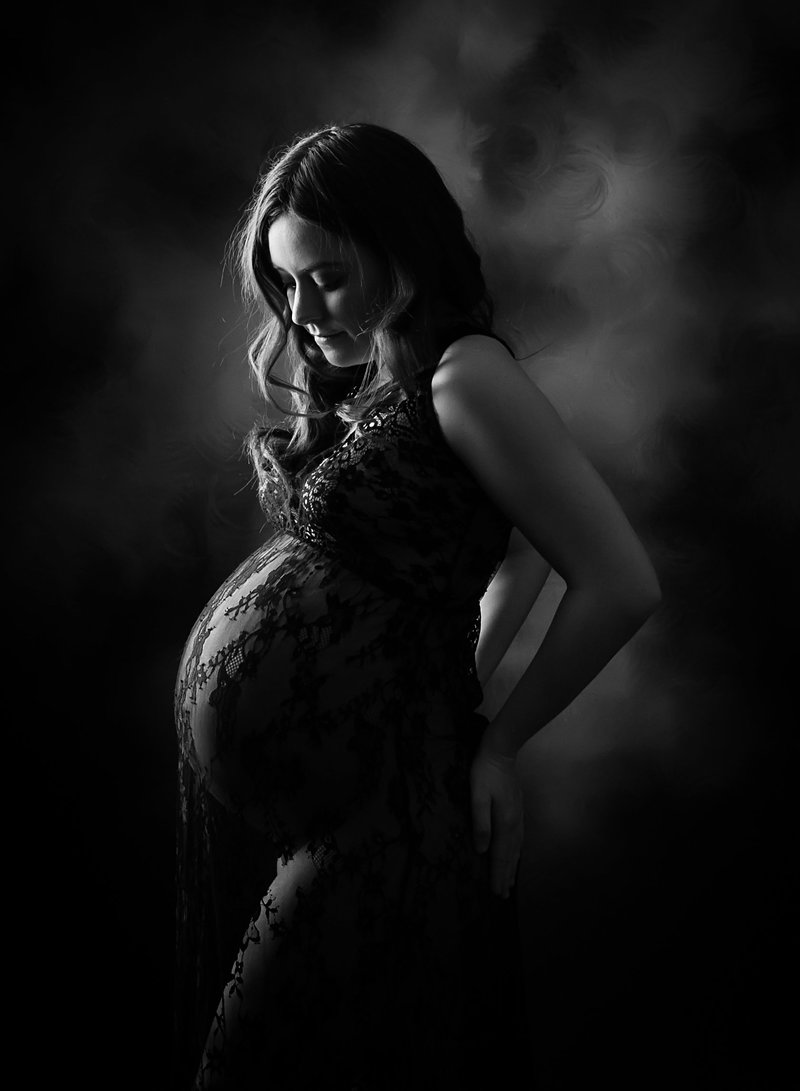 unique_Black_white_pregnancy_photographer_nj