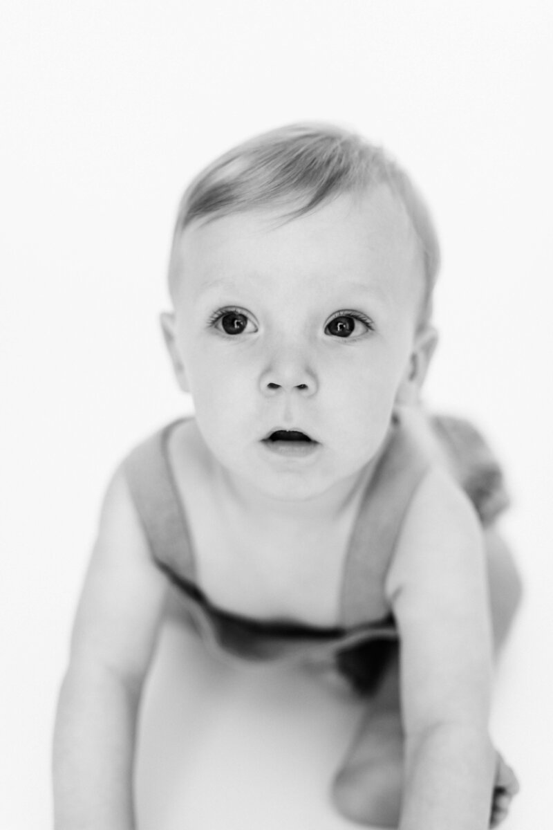 Paxton Turns 1 - Black and White-26